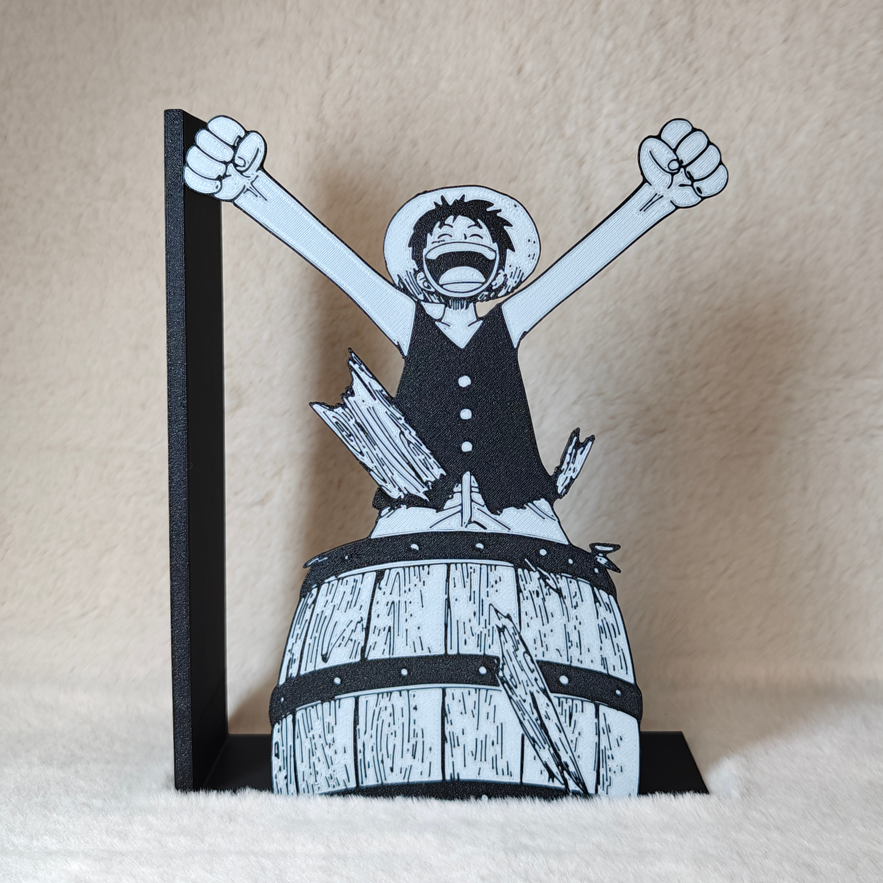Sujetalibros de Monkey D. Luffy – Figura Anime One Piece