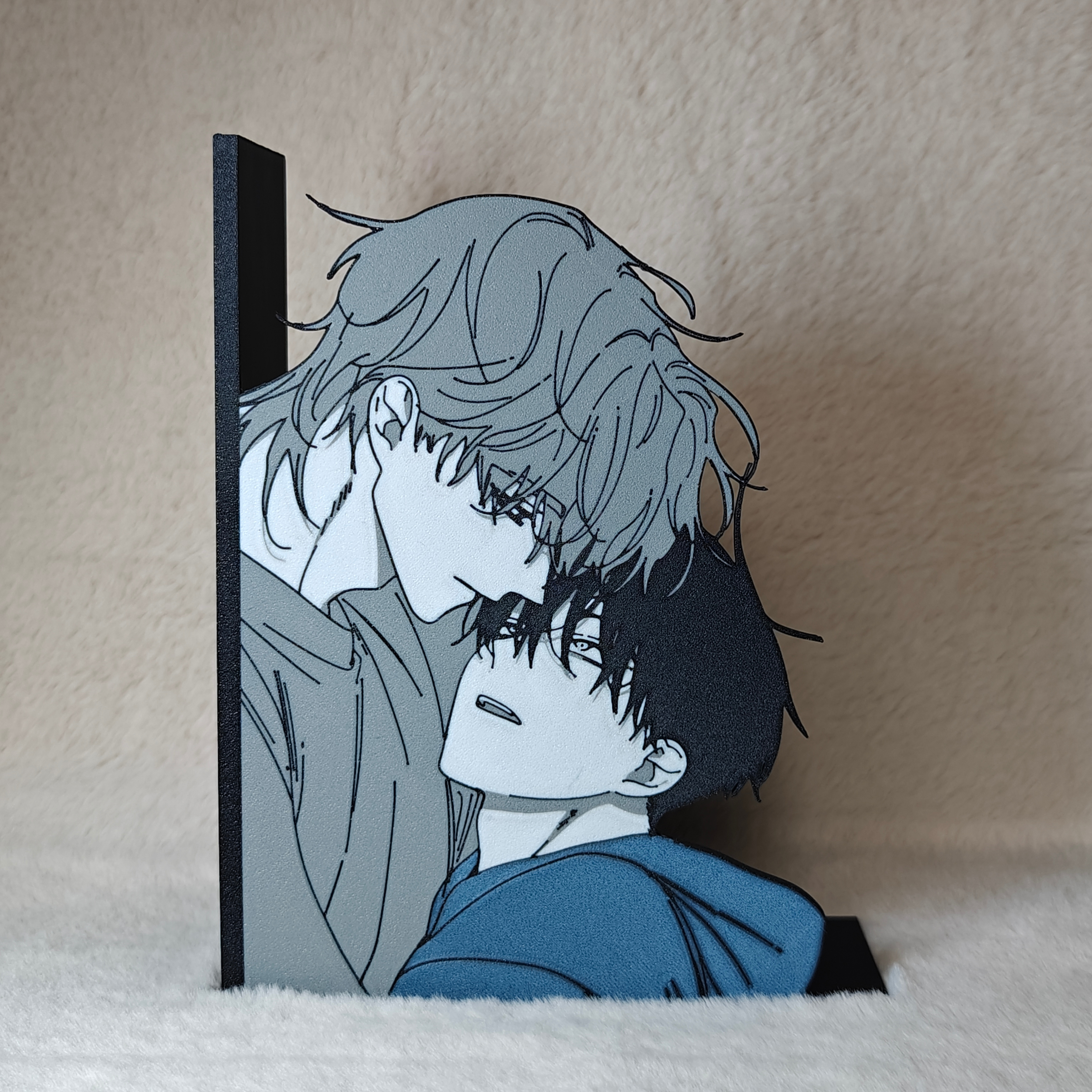 Sujetalibros de Taejun y Euihyun – Figura Anime The Boxer