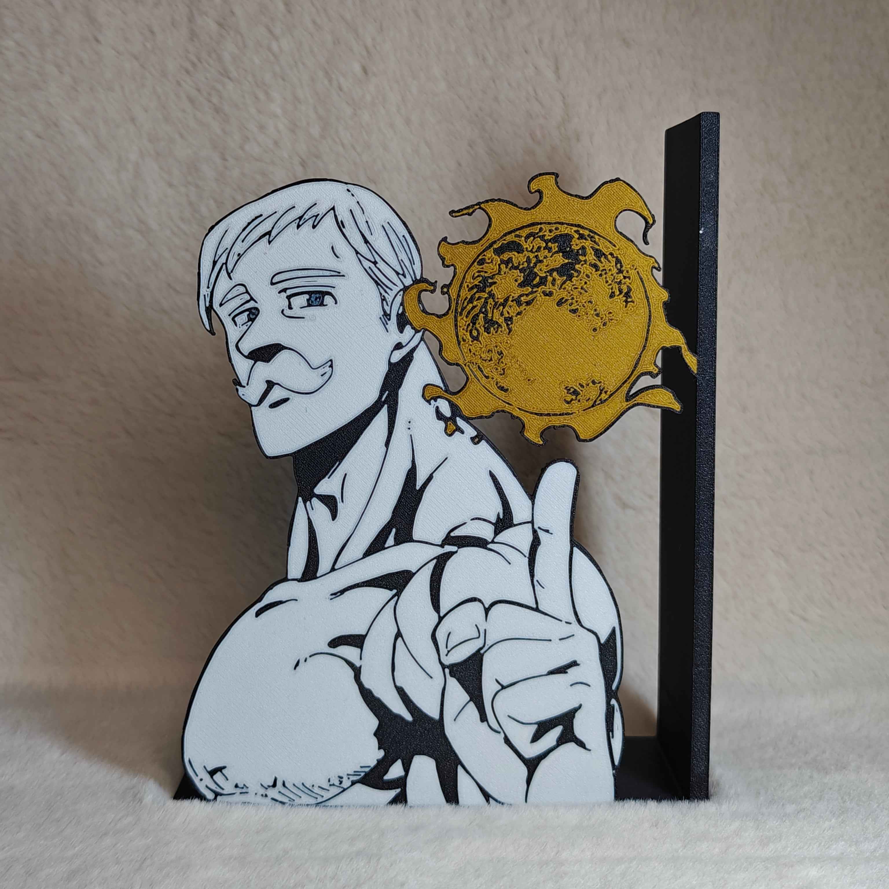 Sujetalibros de Escanor
