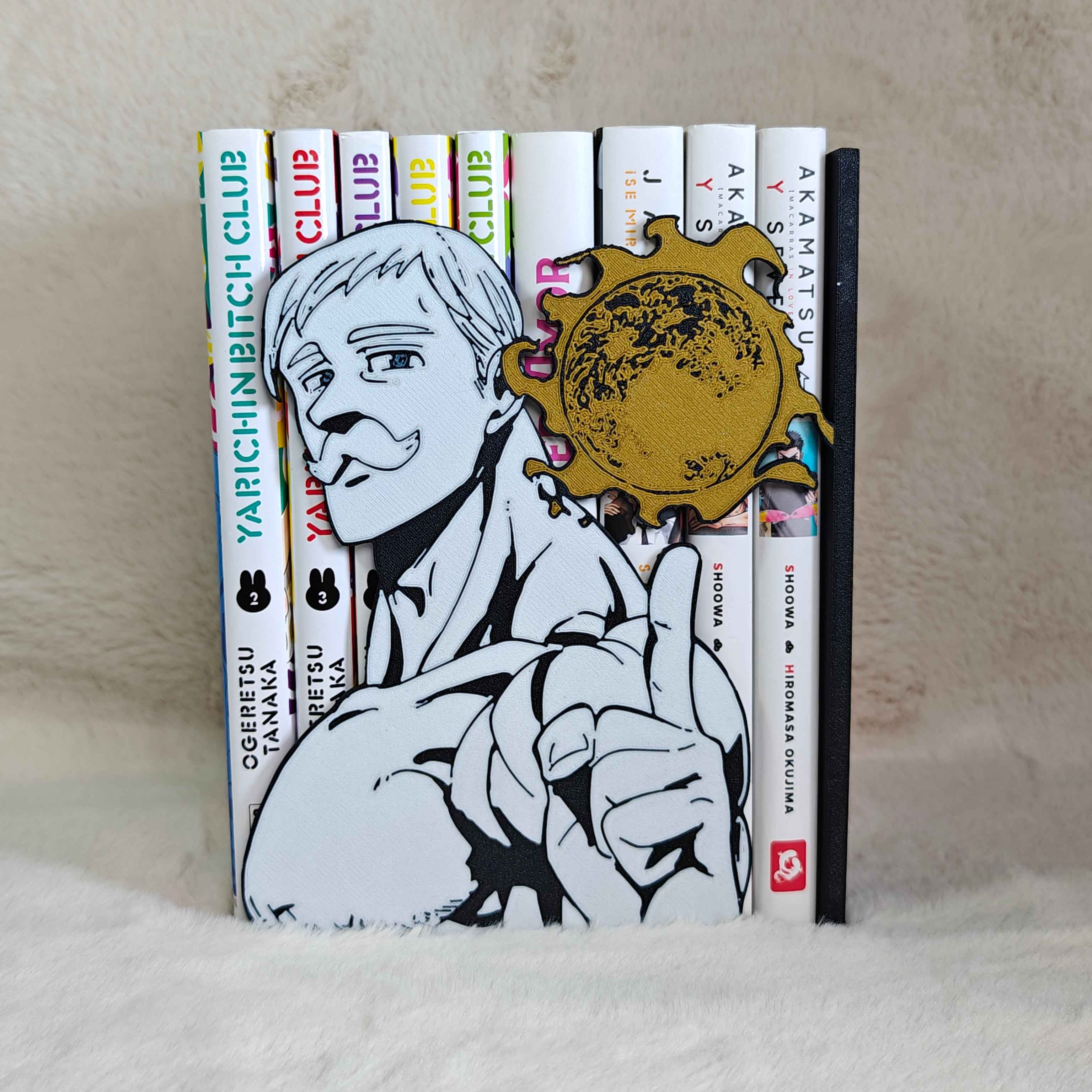 Sujetalibros de Escanor