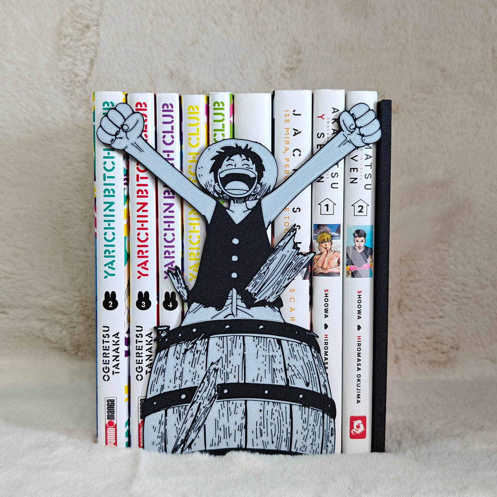 Sujetalibros de Luffy