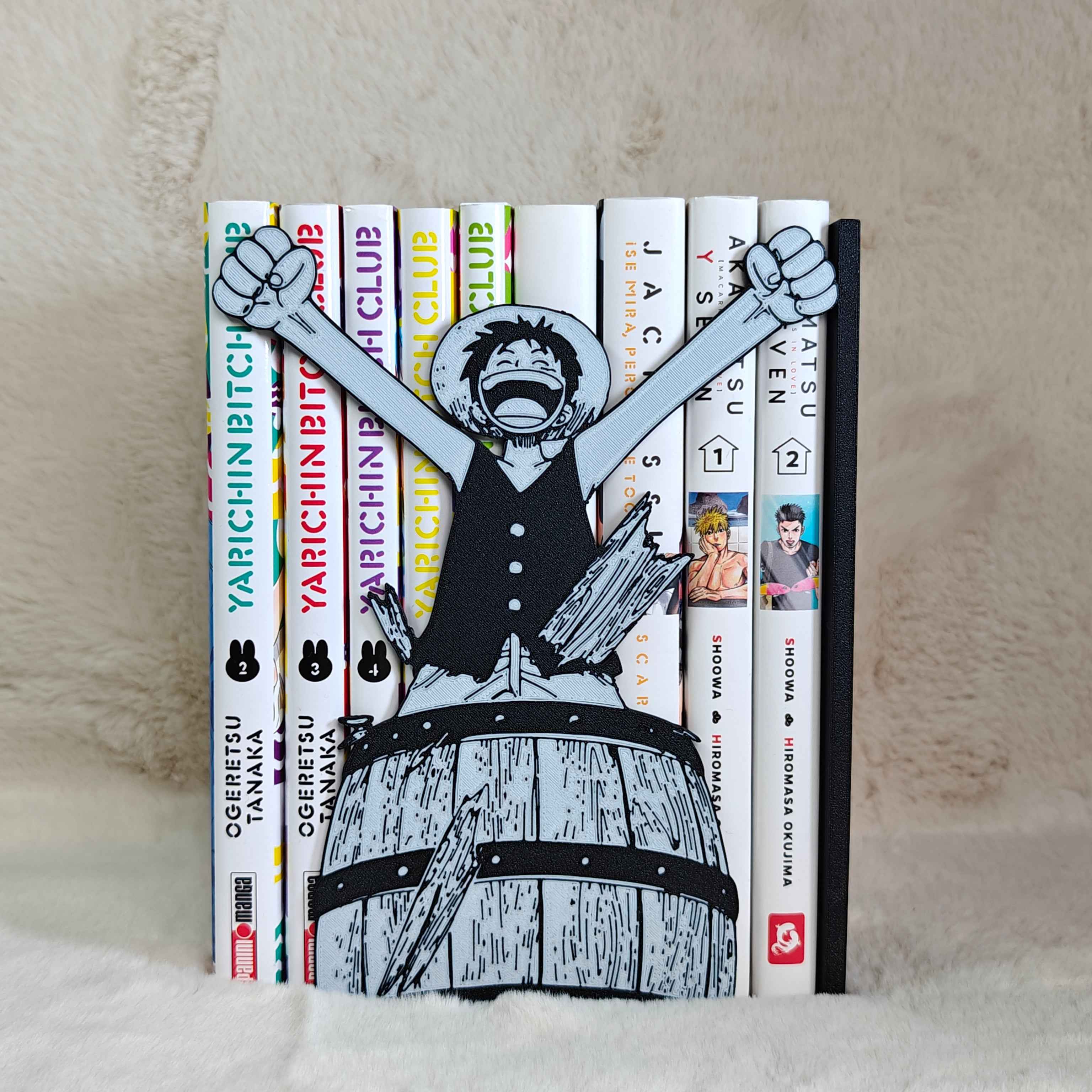 Sujetalibros de Luffy