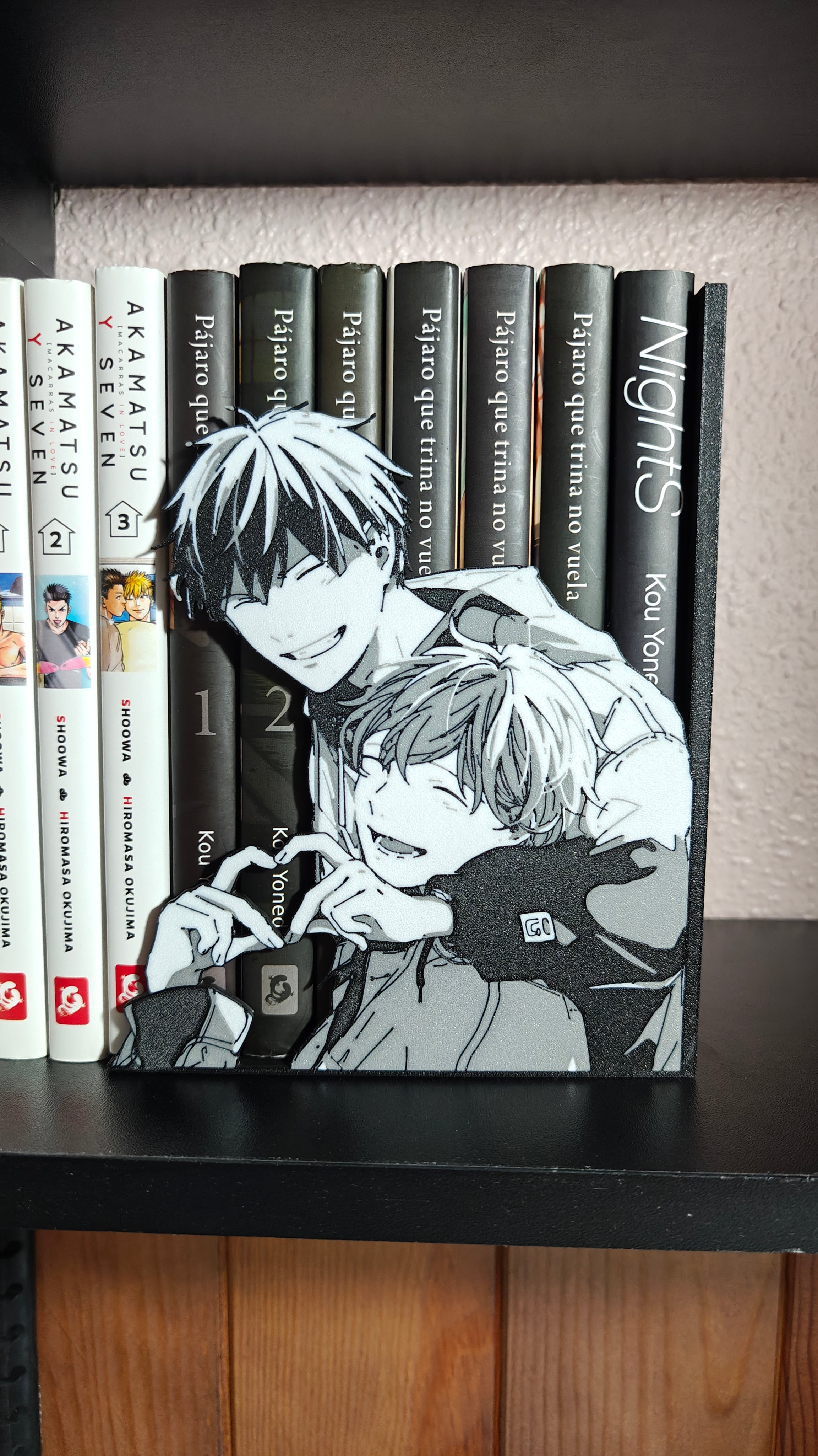 Sujetalibros de Mafuyu y Ritsuka – Figura Anime Given