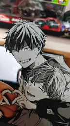 Sujetalibros de Mafuyu y Ritsuka – Figura Anime Given