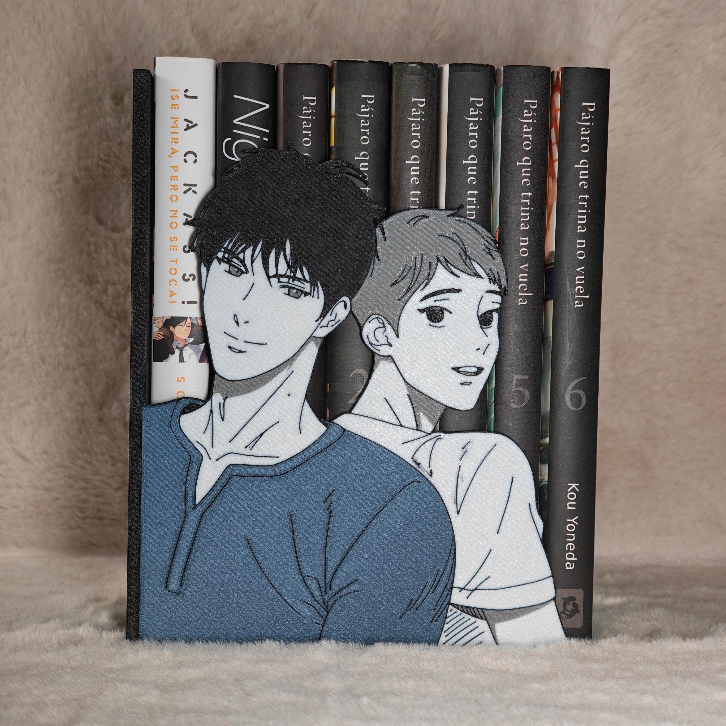 Sujetalibros de Jiwon y Dong-Gyun – Figura Anime Bj Alex