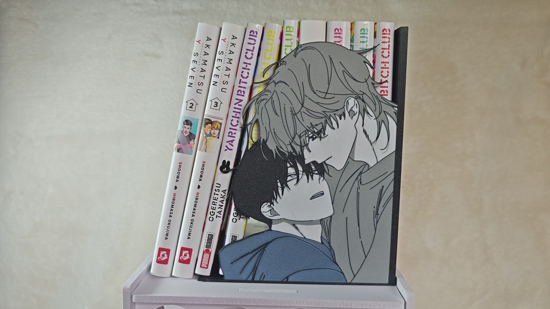Sujetalibros de Taejun y Euihyun – Figura Anime The Boxer