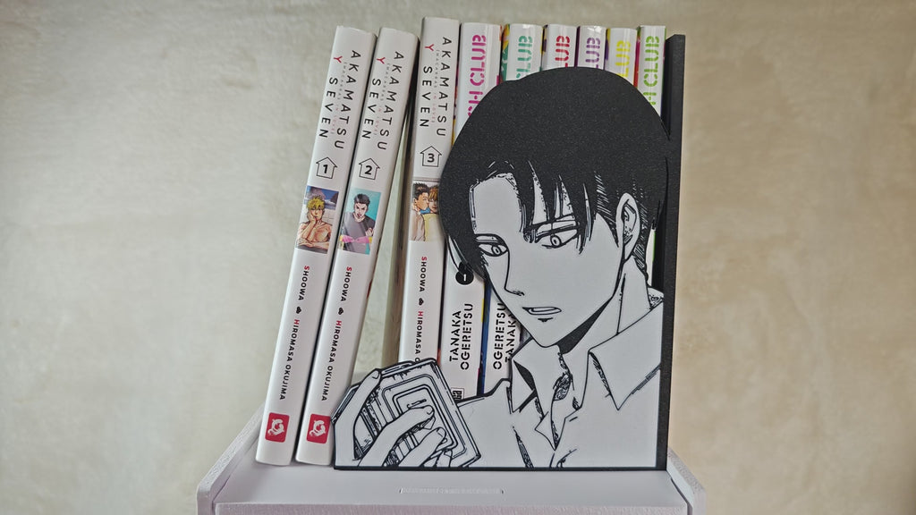 Sujetalibros de Levi Ackerman – Figura Anime Attack on Titan