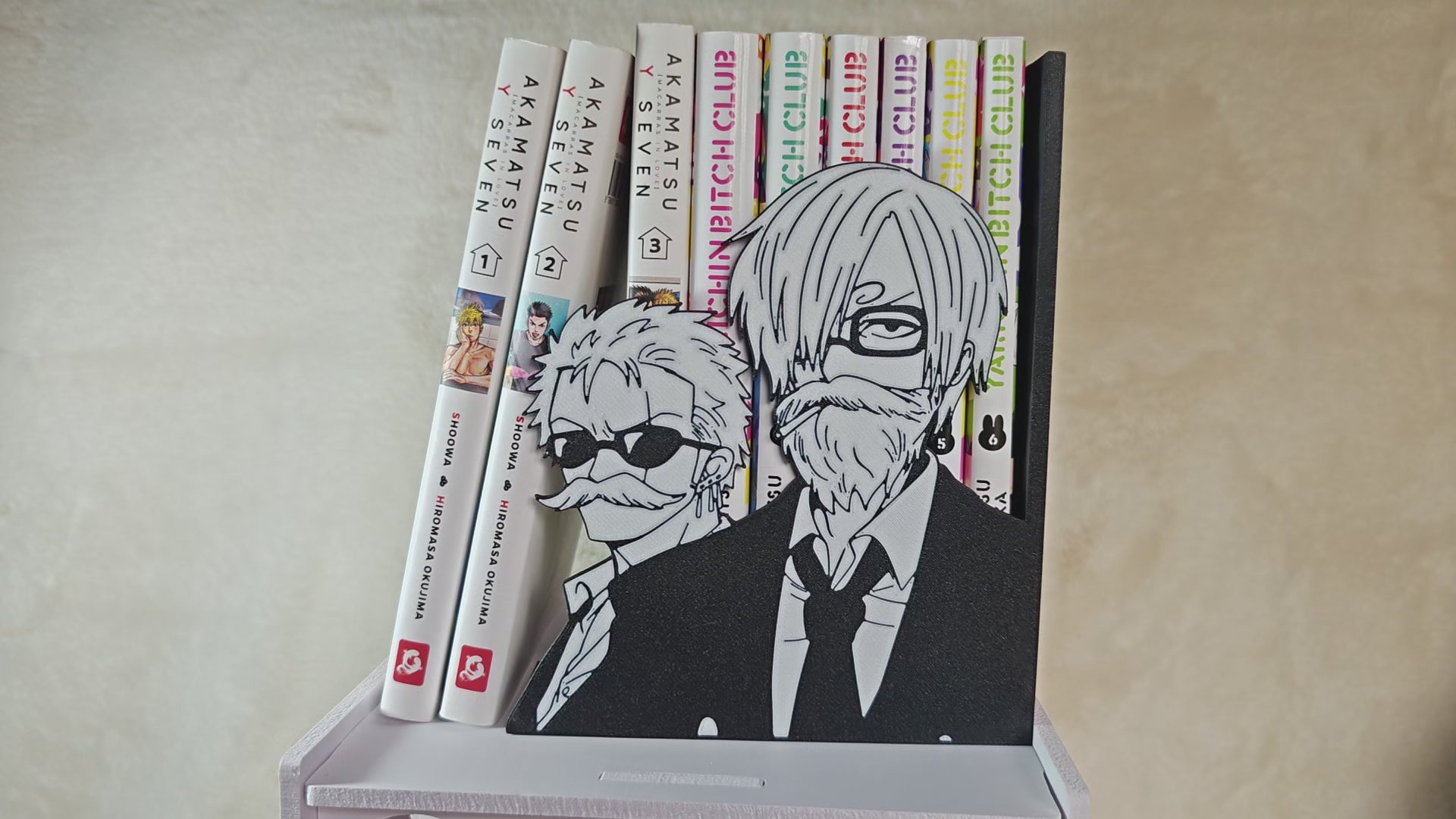 Sujetalibros de Zoro y Sanji – Figura Anime One Piece