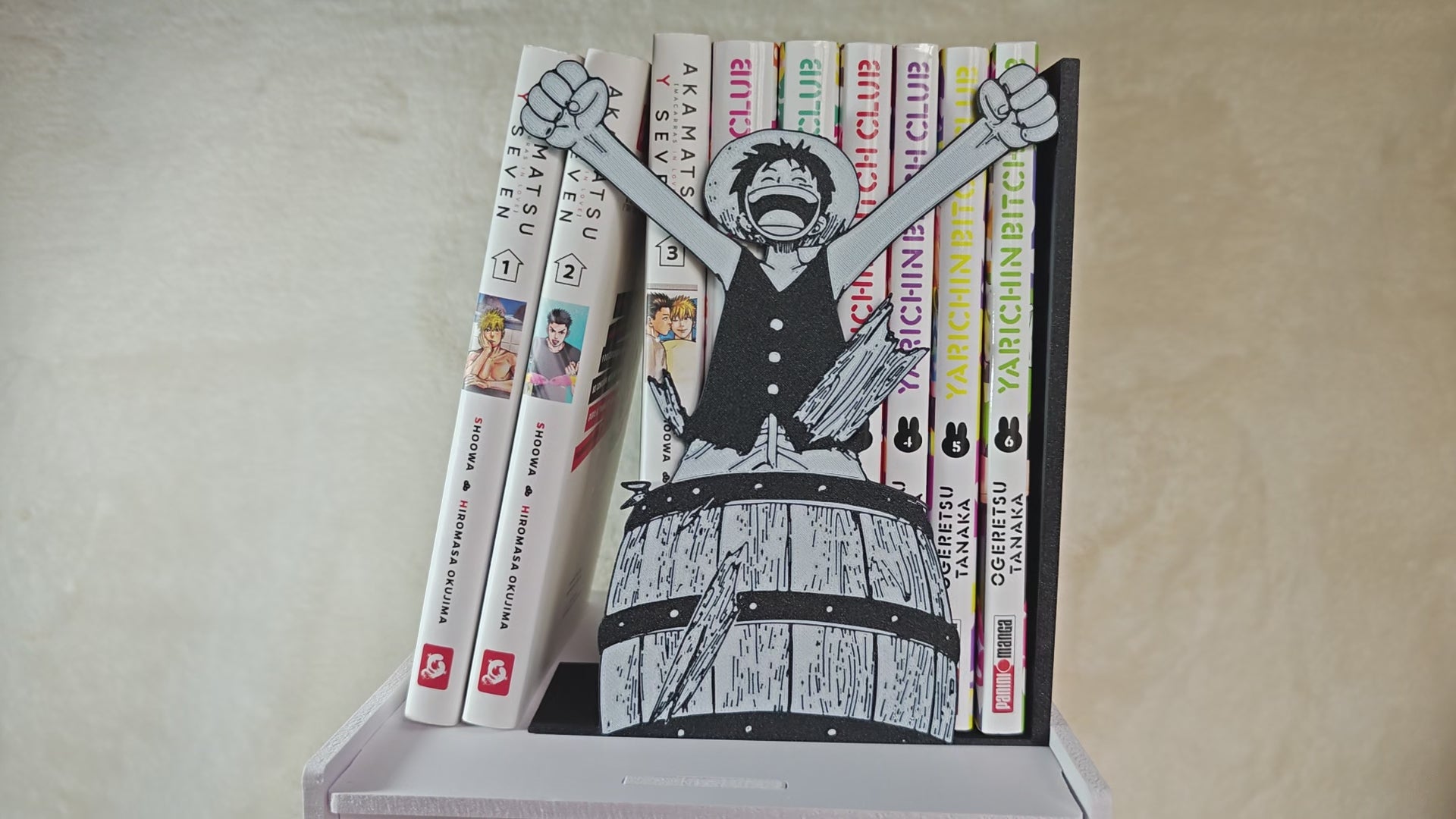 Sujetalibros de Monkey D. Luffy – Figura Anime One Piece