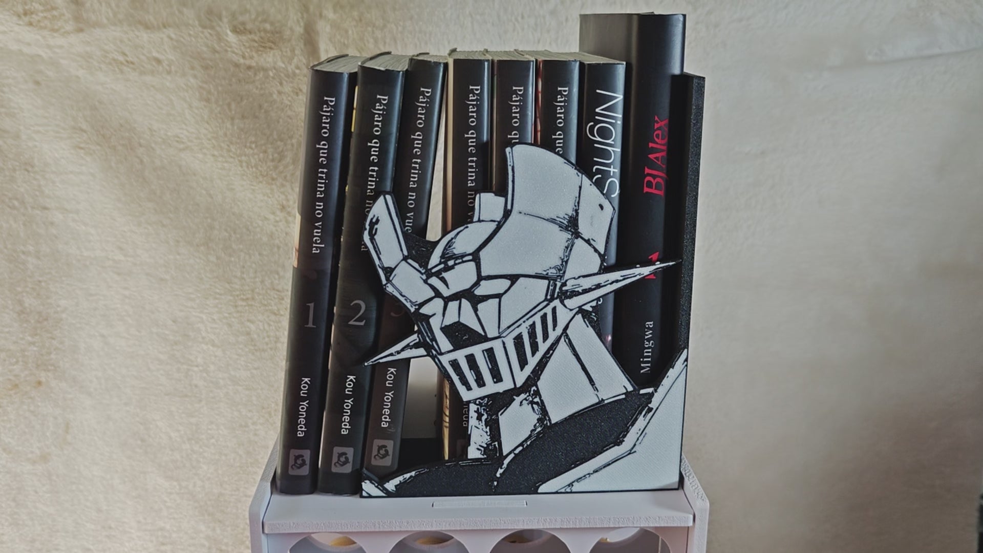 Sujetalibros Mazinger Z