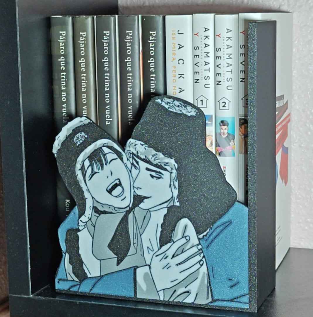 Sujetalibros Baek Nakyum y Yoon Seungho / Pintor nocturno