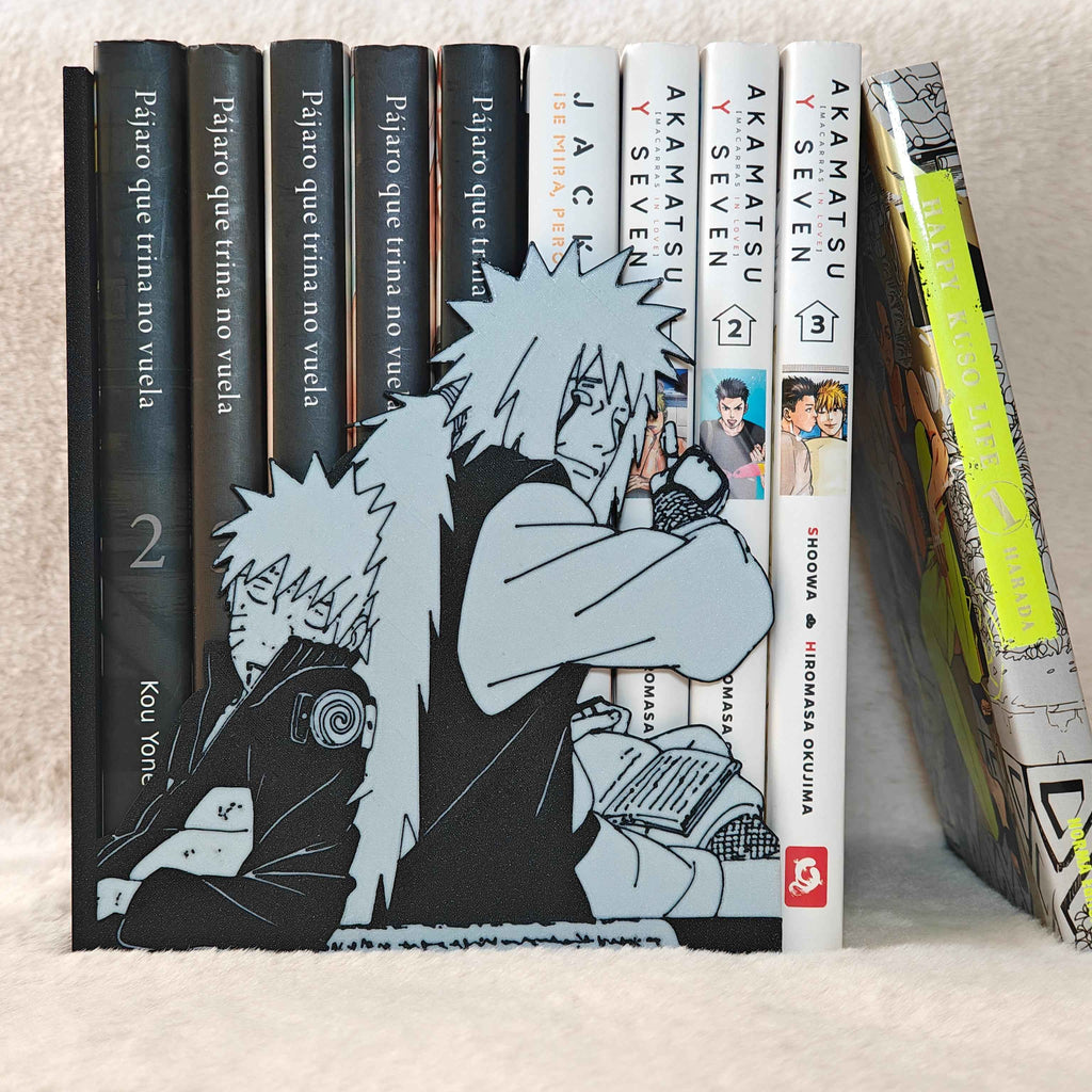 Sujetalibros Naruto y Jiraiya / Naruto