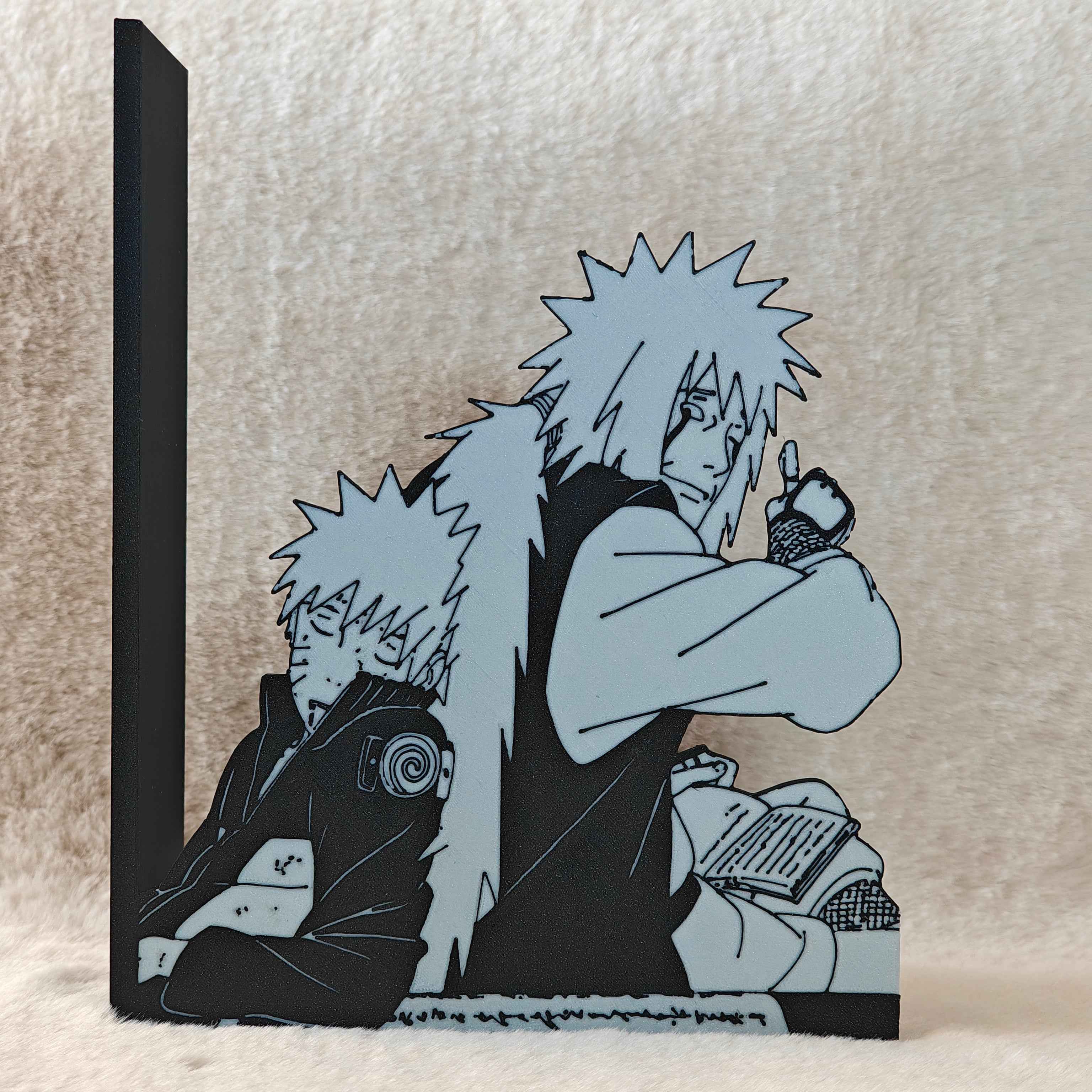 Sujetalibros Naruto y Jiraiya / Naruto