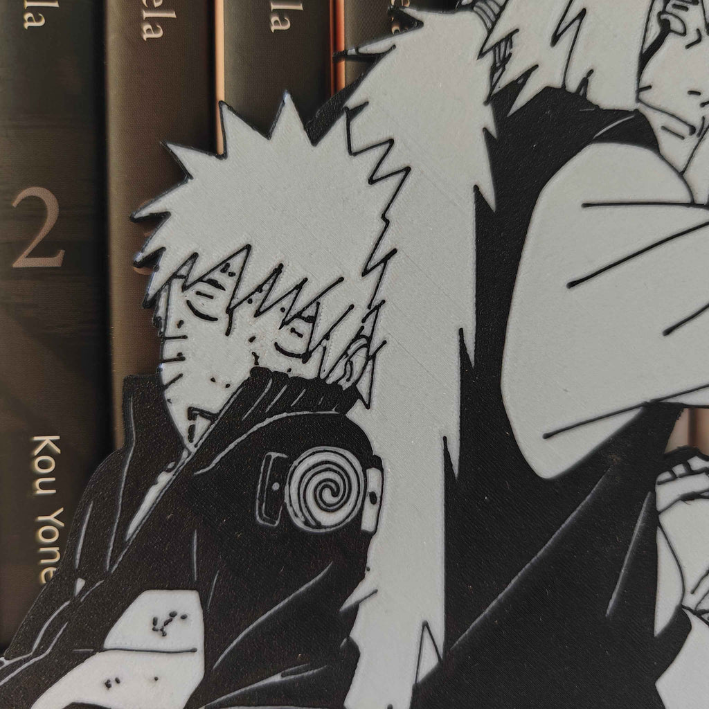 Sujetalibros Naruto y Jiraiya / Naruto