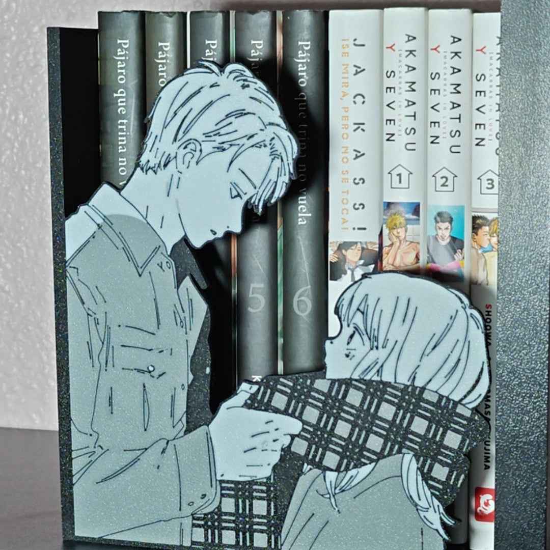 Sujetalibros Itsuomi Nagi y Yuki Itose / Yubisaki to Renren